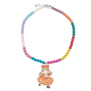 Handmade Beaded Charm Necklace for Girls – Perfect for Birthday & Holiday Gifts